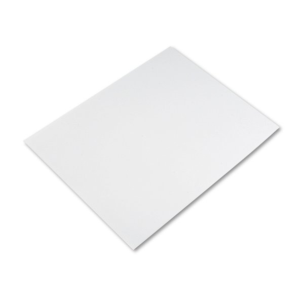 Pacon Poster Board, 4-Ply, 28"x22", White, PK25 104159